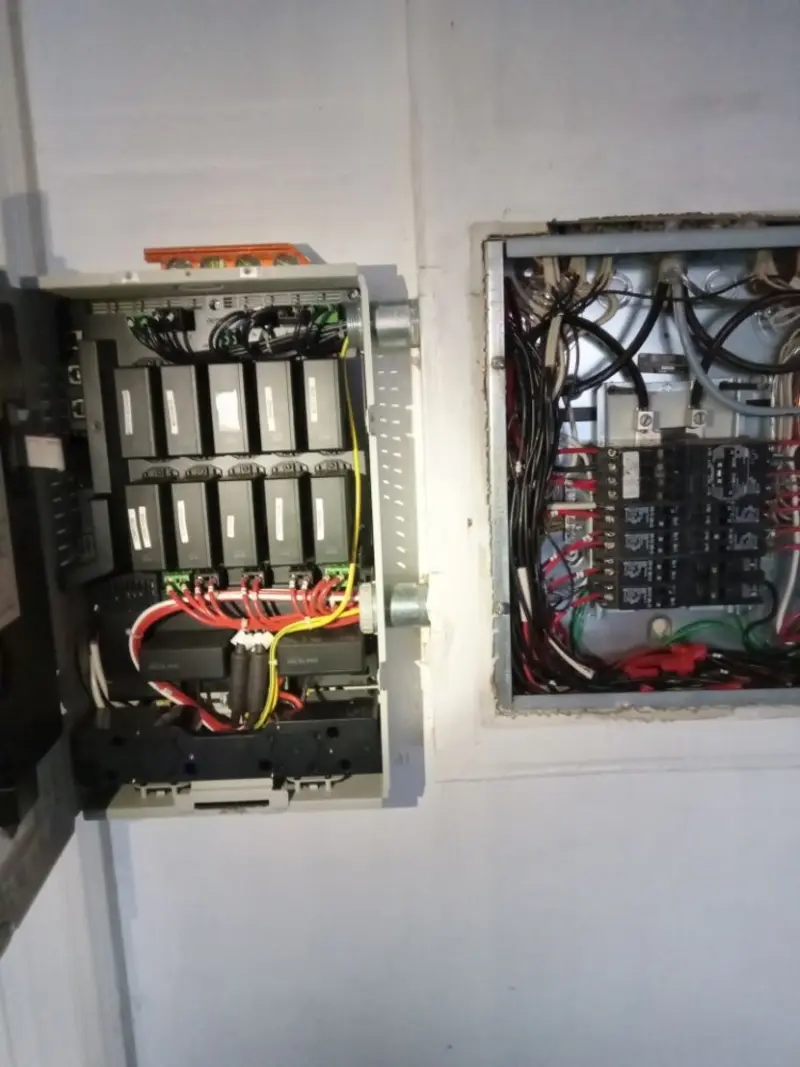 Electrical panel upgrade completed for Carbon Monoxide Detector Installation in Menomonee Falls